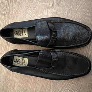 unused mens leather loafers